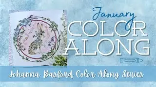 Johanna Basford Color Along Series - Snow Rabbit Johanna’s Christmas (Part 2 of 2)