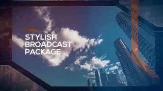 Stylish Broadcast Package (After Effects Template)