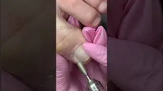 Аппаратный срез кутикулы #педикюр #аппаратныйпедикюр #pedicure #nails #педикюрпошагово