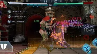 Injustice 2 Mobile Rise of Krypton Boss Batman and Superman One Shot Double Feature