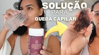 Essa vitamina PODEROSA me ajudou com a QUEDA CAPILAR