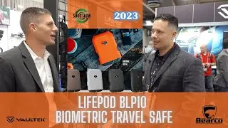 Vaultek LifePod BLP10 Biometric Portable Safe: The Ultimate Travel Companion | SHOT Show 2023!