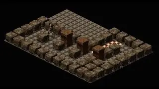Godot Engine: Isometric Sokoban (without using the TileSet and TileMap)