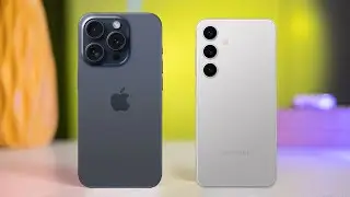Samsung Galaxy S24 vs Apple iPhone 15 Pro