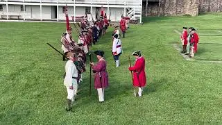 Fort Frederick French and Indian War Muster full tour and interviews!