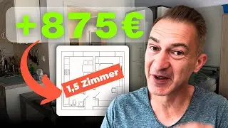 Immobilien: Mit 742€ Miete einen Gewinn von 857€ erzielen