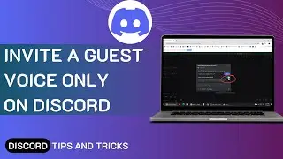 How To Invite A Guest Voice Only On Discord