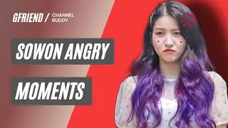 SOWON GFRIEND ANGRY MOMENTS