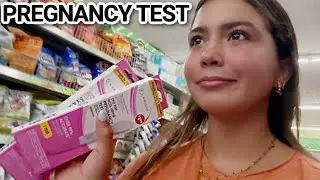 PREGNANCY TEST ...!!!😩🙈😩 | VLOG