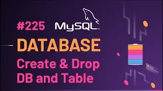 225 MySQL Workbench Create Database and Table using UI and SQL Query | Database Beginners Tutorials