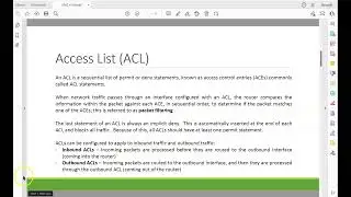 Access List - Introduzione
