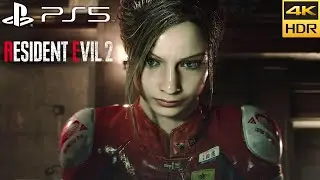Elza Walker Claire Costume - Resident Evil 2 Remake PS5 | RE2 Next-Gen Gameplay