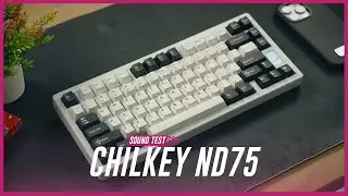 Chilkey ND75 Sound Test | ONLY $89?!