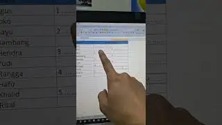 Cara membuat kolom tanda tangan zig zag cepat dan mudah