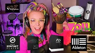 Beat making tips (V-drums, Ableton, Addictive Drums,  Kontakt Player, Acoustic Percussion)