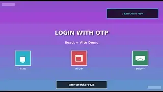 🔥 Build a Modern OTP Login System with React + Vite