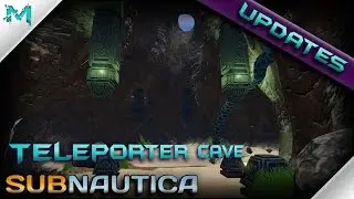 Subnautica UPDATES! Teleporter Cave and Artifact Terminal Added To The Precuror Gun