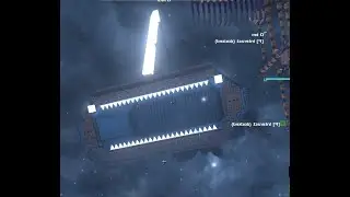 Avorion - My Custom Mid/End Game Ship Brutalizes a Core Shipyard