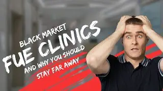 Black Market FUE Clinics and Why You Should Stay Far Away