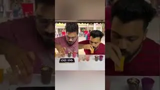 SANKET Vs SAGAR FRUIT SHOT DRINKING CHALLENGE🔥 WHO WON? 