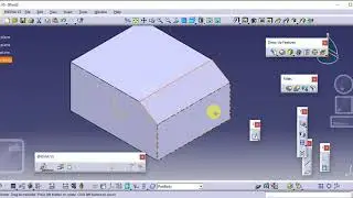 CAD CATIA V5 Dress Up Features Tool Bar Part Modeling