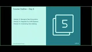 Citrix NetScaler Training - Day 1 Full Session Live Online Class