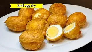 Boil Egg Fry Recipe | Besan Wala Anda | boil egg fry | Iqra Food Fusion, | anda fry