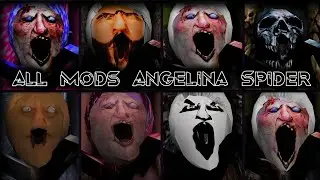 Granny V1.8 All Mods Jumpscares of Spider Angelina