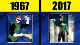 Evolution Of Green Lantern V3