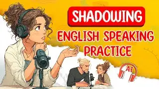 English Podcast For Learning English | 🔥 Shadowing English Speaking Practice | Slow English Podcast