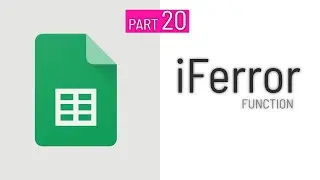 Part.20 - How to use the iferror function.