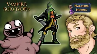 Розыгрыш 30 ключей HalfTime Heroes ▲ + поиграем в Vampire Survivors и Isaac Repentance
