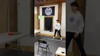 $5 For Every Trick Shot Made Challenge! #carsonhockey #trickshot #trickshots
