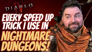 Diablo 4 - 16 Tips & Tricks To SPEED LEVEL Nightmare Dungeons