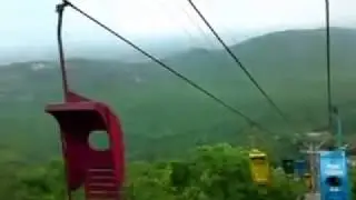 Ropeway lift to hills, Rajgir, Bihar