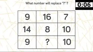 What number will replace "?" ?: Solve This In 15 Seconds If You Are A Genius! 98% People Fail