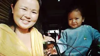 पहिलो पटक कपाल कटाई  आसाको / Daily Vlog @AnitaNepali