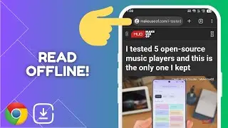 How to Save Web Pages Offline in Chrome on Android