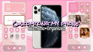 Aesthetic Idea for iOS 15.6 on iPhone 11 Pro Max | How To Customize & Organize Homescreen