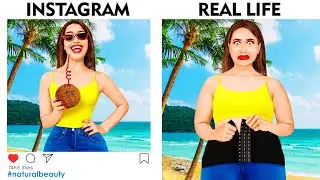 Instagram vs La vraie vie | Défi Fou par Ideas 4 Fun