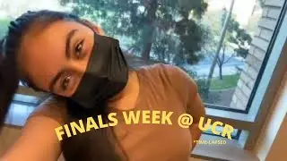 Finals Week at UCR