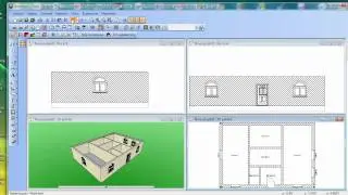 Více aktivních oken programu Ashampoo Home Designer Pro