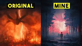 How I Recreated Stranger Things In 3D!