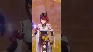 Kujou Sara Idle Animation|Genshin Impact| 