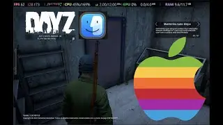 Playing DayZ 60 FPS on Macbook Pro M4 Pro VMWare Fusion Pro