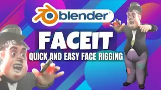 FACEIT Tutorial : Face Rig in Blender | Facial Animation and Expressions | Facial Rigging ARKit