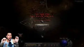 Diablo 2 Resurrected | Hammerdin Hell Solo Run Playthrough [Part 1 Stream]