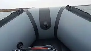 Обкатка нового комплекта.Лодка Dragon 320 нднд килевая и лодочный мотор Hangkai 6 л.с