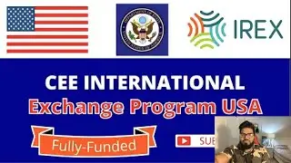 Scholarship in USA | CEE International Exchange Program in the USA 2021 | Fully Funded |