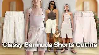☀️ How To Style BERMUDA Shorts This Summer In A Classy Way ☀️